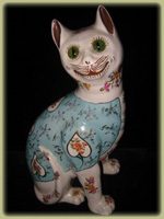 Pottery Cat CA. 1896, Stoke on Trent $805.00
